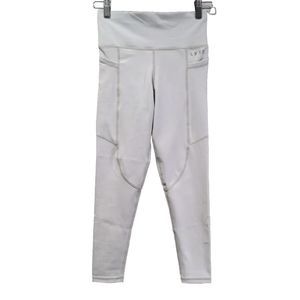 LSKD Gray Ankle Leggings Womens Size 8 READ Pocket Activewear